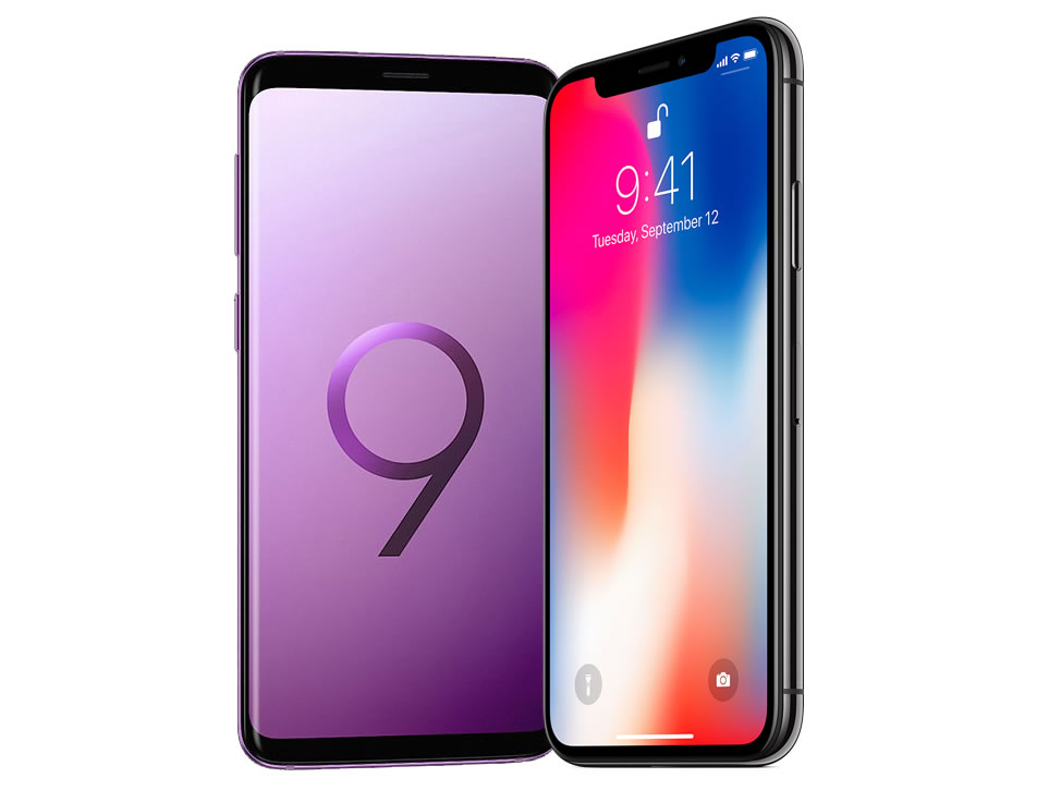 En iyi ekrana sahip akıllı telefon Samsung Galaxy S9