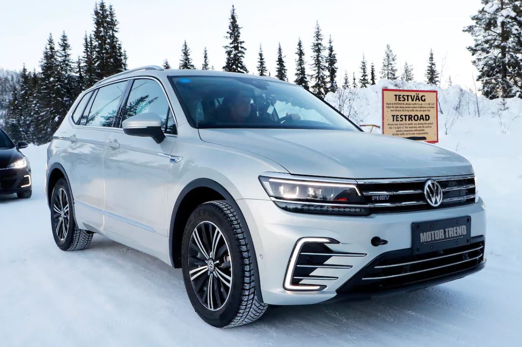 Volkswagen Tiguan hibrit, kış testlerinde görüntülendi