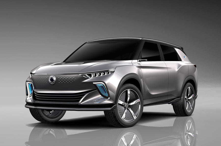 Ssangyong'un elektrikli SUV konsepti e-SIV görücüye çıktı