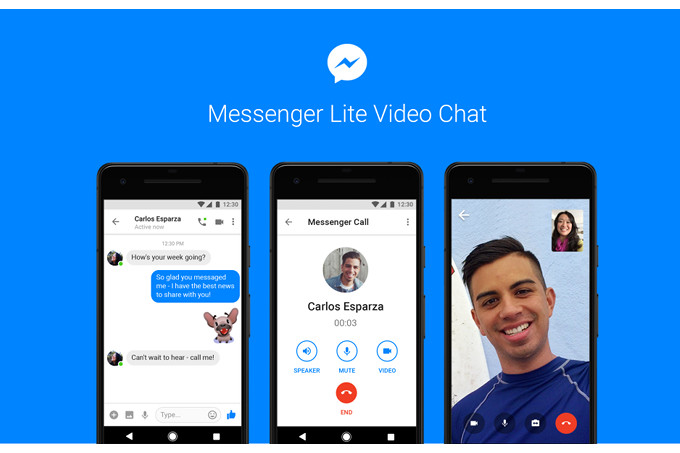 Facebook Messenger Lite'a görüntülü sohbet özelliği geliyor