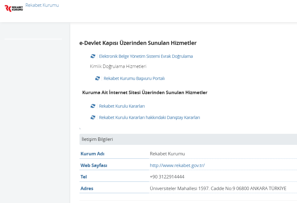 E-devlet’e bir özellik daha: Rekabet Kurumu Başvuru Portalı