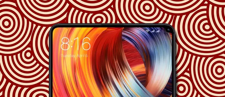 Xiaomi yaklaşan Mi Mix 2s ile çentiği sağ üst köşeye taşıyor