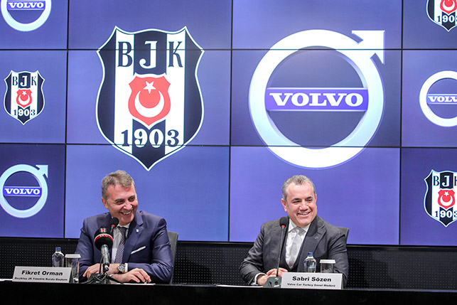 beşiktaş volvo partnerlik