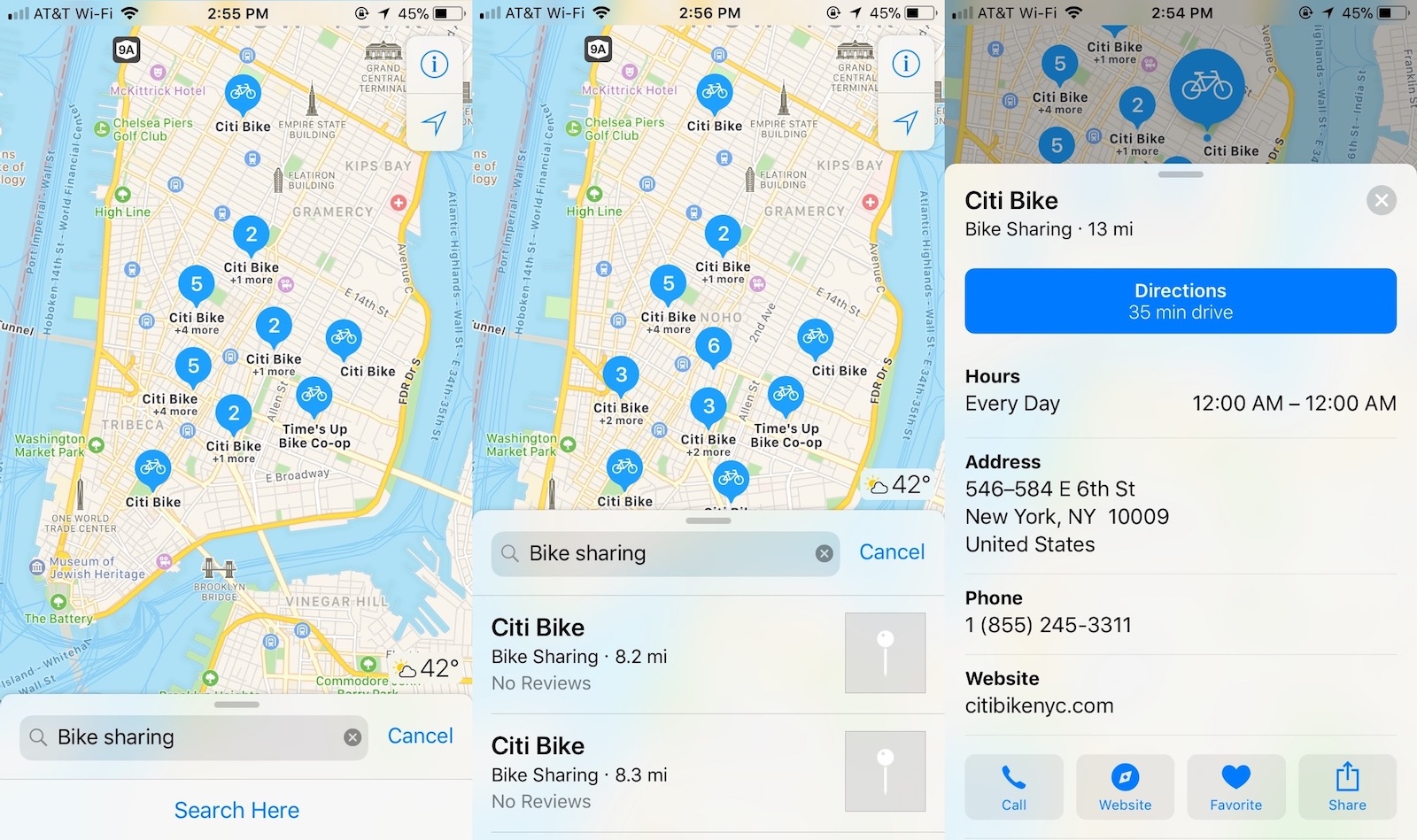 Apple Haritalar, ülkemizdeki bisiklet kiralama istasyonlarını gösteriyor