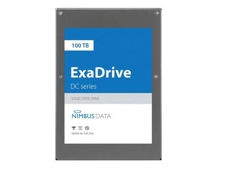 Nimbus Data, 100 TB'lık dünyanın en yüksek kapasiteli SSD'sini duyurdu