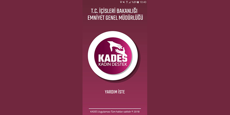 Kadına şiddeti tek tıkla ihbar edecek uygulama KADES yayınlandı