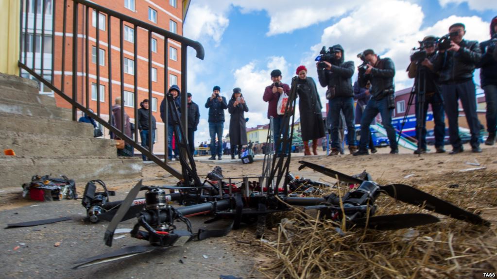 Rusya'nın teslimat drone'u ilk uçuşunda kaza yaptı
