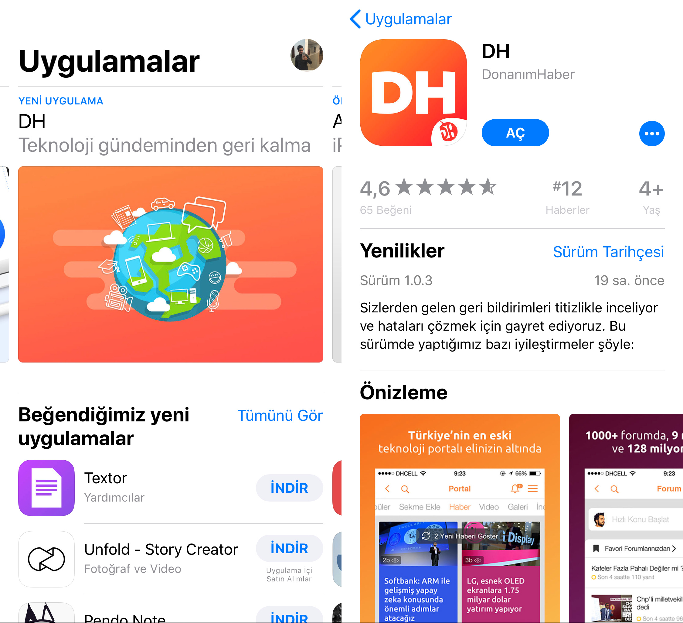 DH uygulamasının güncel sürümleri yayınlandı, hemen indirin!