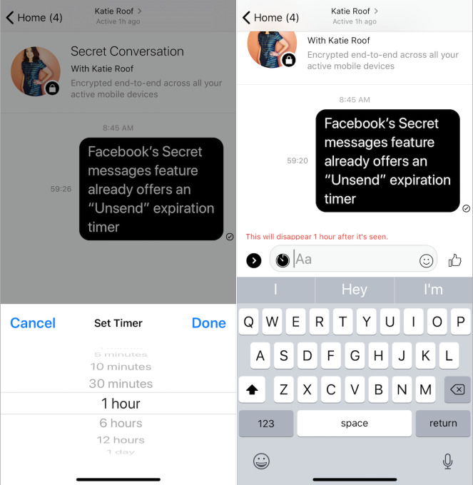 Facebook Messenger için Herkesten Sil özelliği planlanıyor