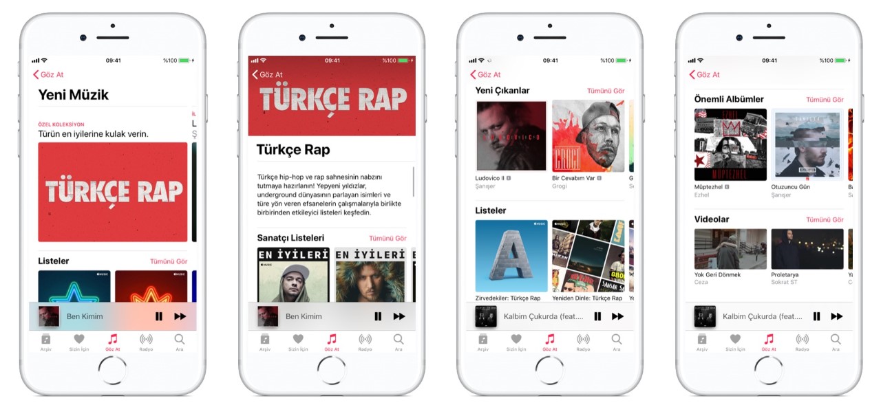 Apple Music'te Türkçe Rap odası açıldı