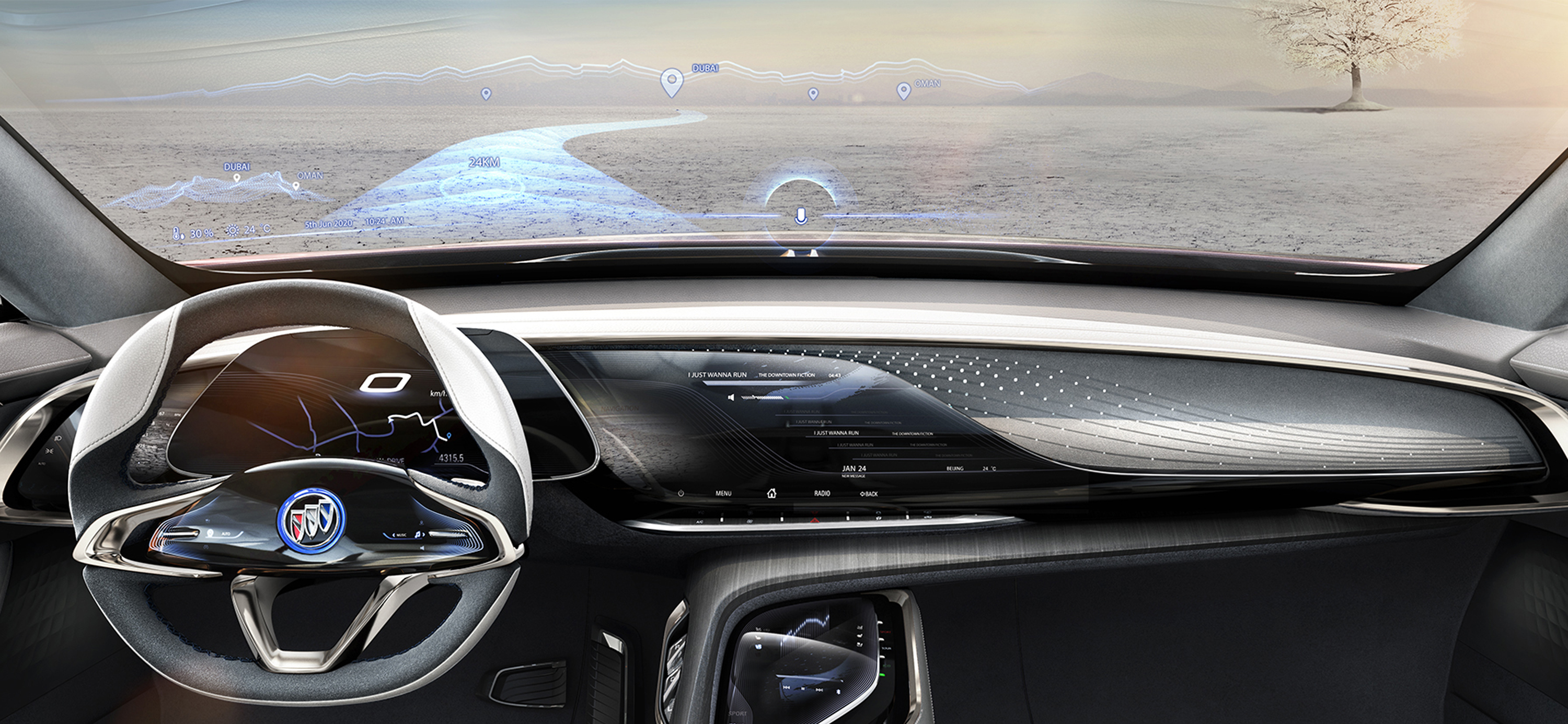 Buick, 600 km menzilli Enspire SUV konseptini tanıttı