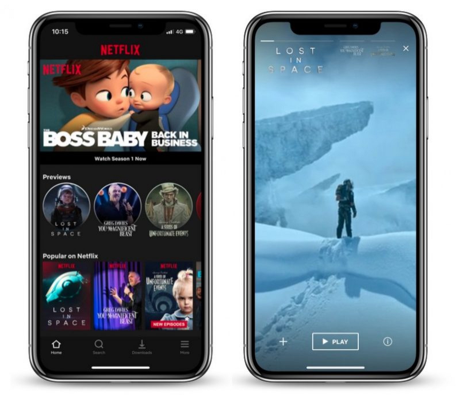 Netflix ön izleme özelliği iOS uygulamasında başladı