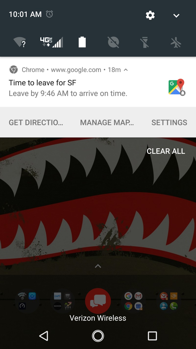 Google'ın önerilen yola çıkma saati bildirimleri çalışmıyor