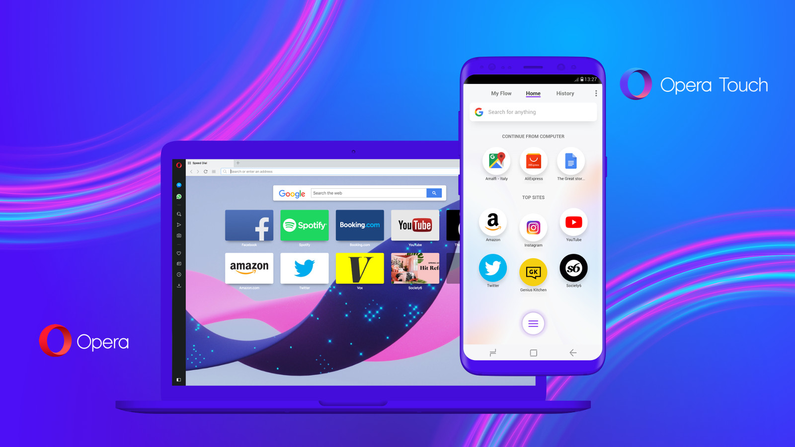 Opera daha kullanışlı dediği yeni tarayıcısı Opera Touch’ı duyurdu