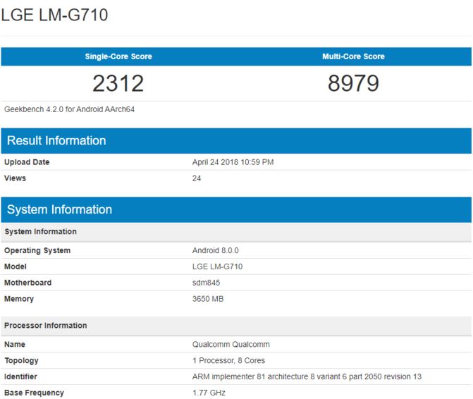 LG G7 ThinQ performansı