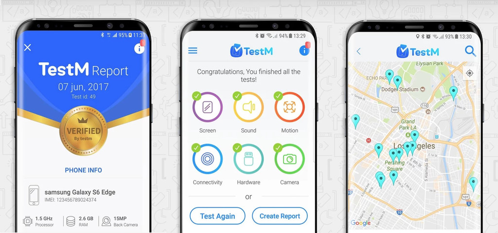 TestM uygulaması iPhone'da kırık olanı gösterecek