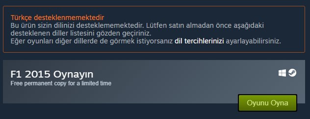 The Witcher ve F1 2015 oyunları PC için ücretsiz!