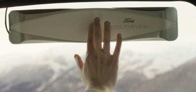 Ford'dan görme engelliler için anlamlı çalışma: Akıllı cam prototipi