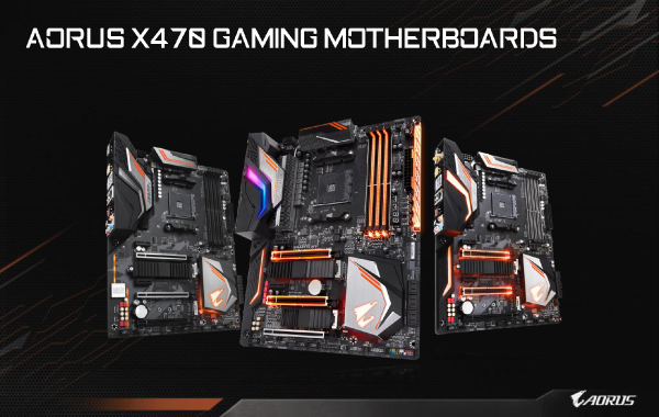 Gigabyte AORUS X470 Gaming anakartlar satışa sunuldu