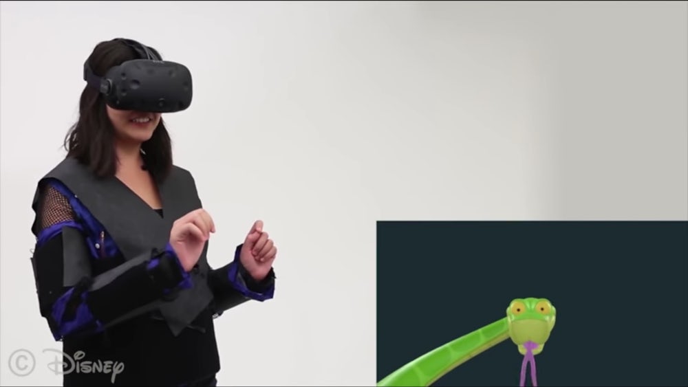 Disney'in VR ceketi, kullanıcılara oyunlardaki fiziksel tepkimeleri hissettirecek