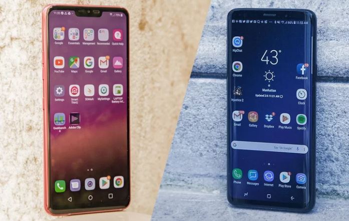 LG G7 ThinQ vs Galaxy S9 Plus