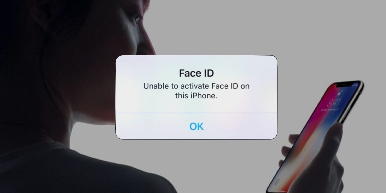 iPhone X Face ID sorunu
