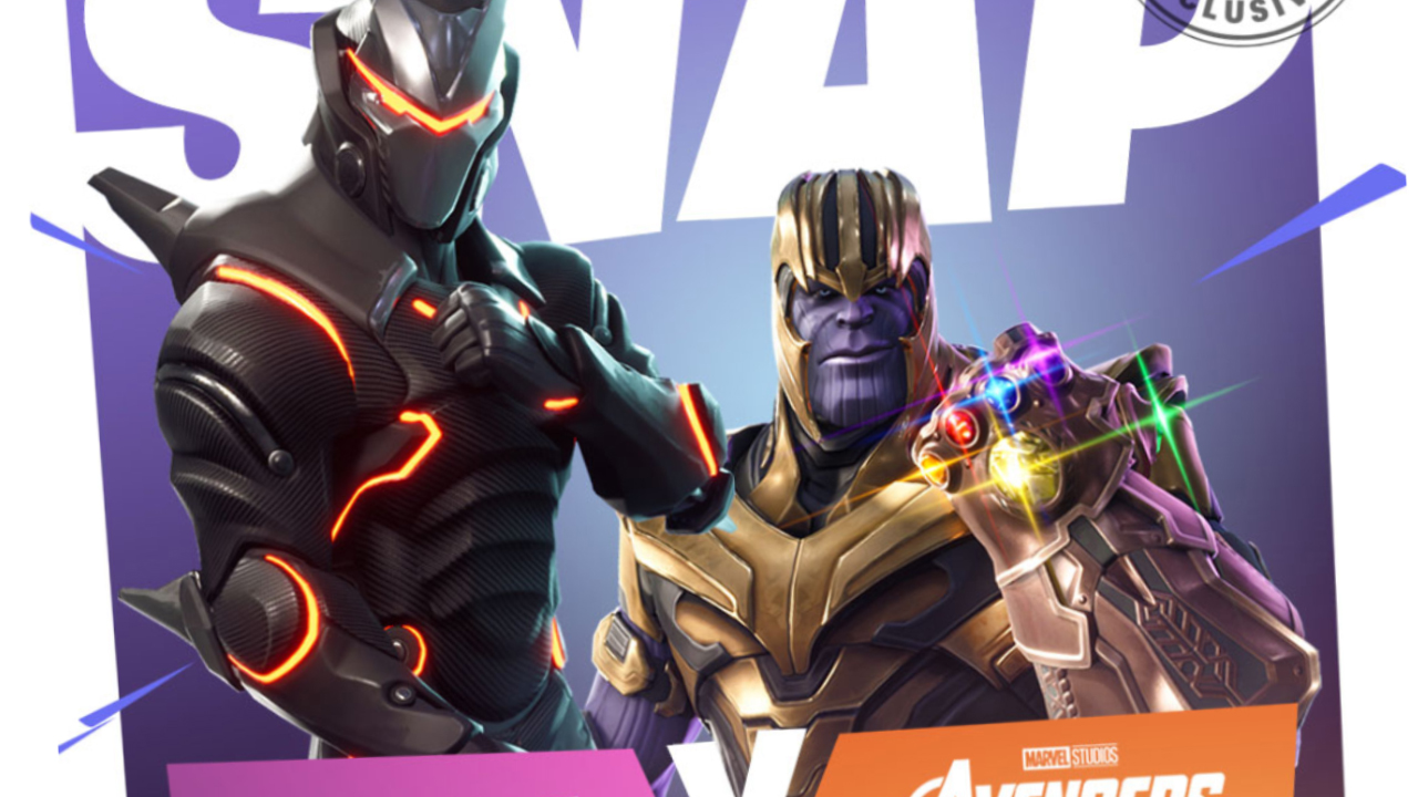 Thanos, kısa bir süreliğine Fortnite'a konuk oluyor