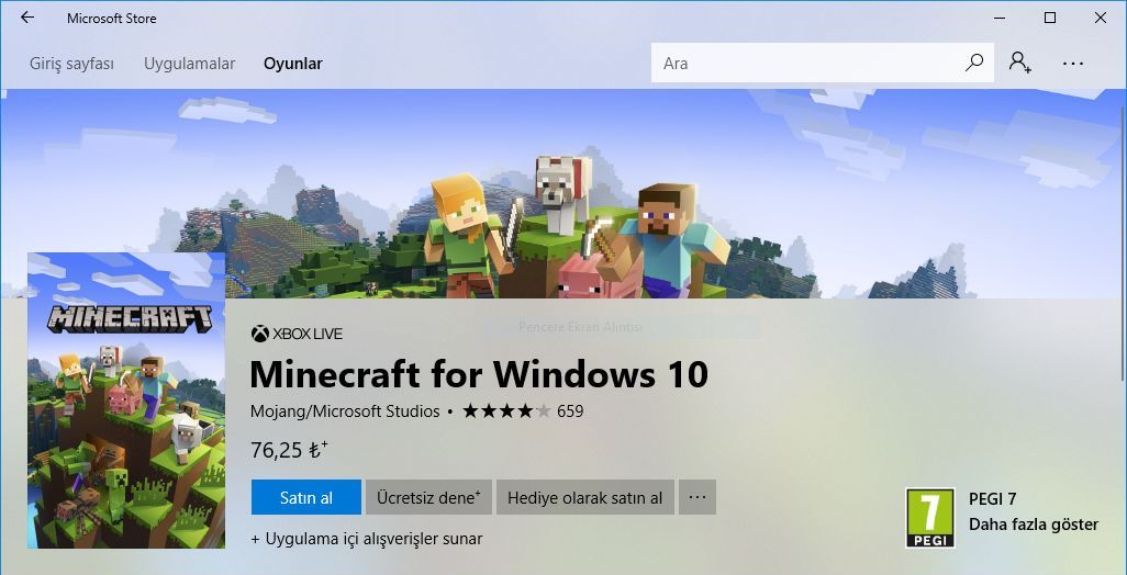 Microsoft Store'da oyun hediye etme devri başladı