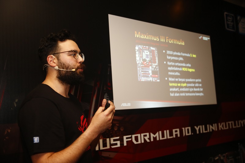Asus ROG Maximus Formula 10. yıl kutlamaları İstanbul’dan başladı  