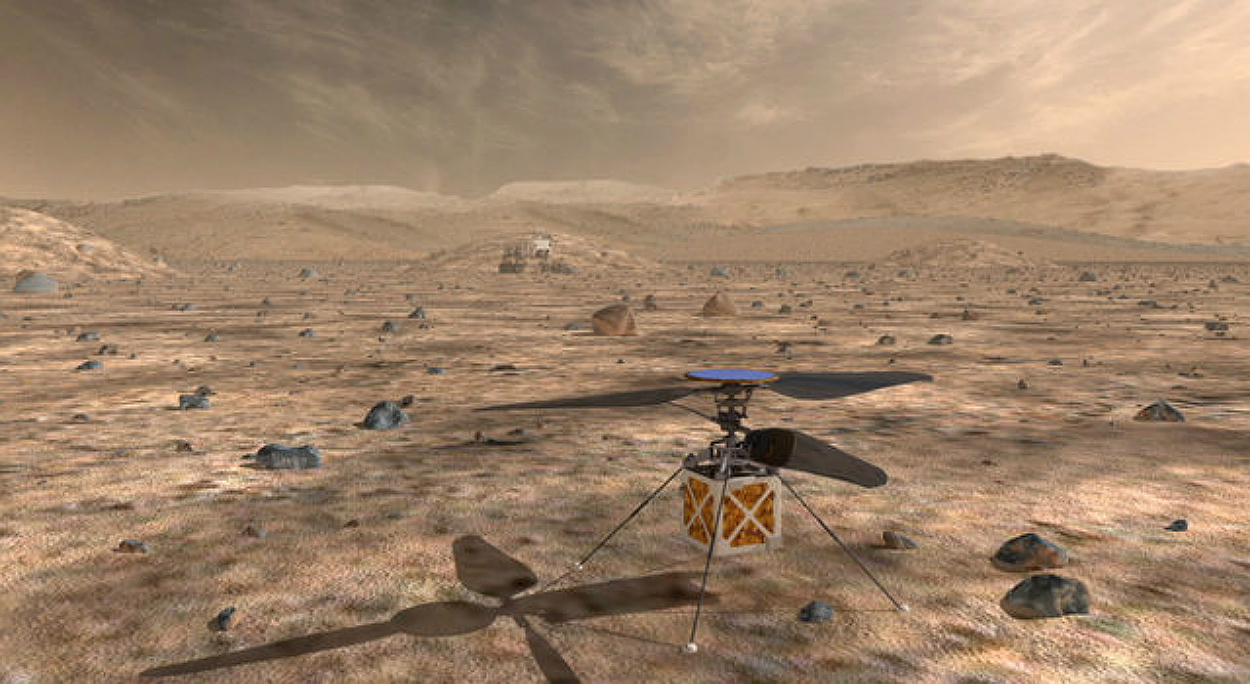 NASA karar verdi: 'Mars'a otonom helikopter gönderiyoruz'