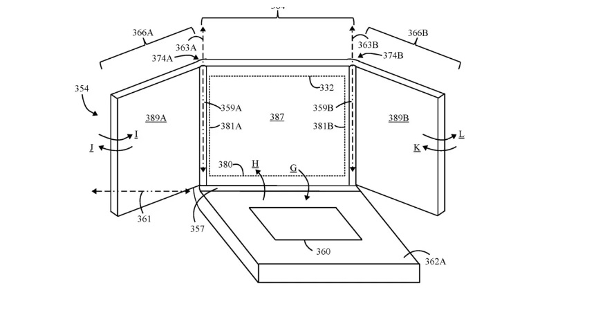 Lenovo katlanabilir ekranlı bir dizüstü bilgisayarın patentini aldı