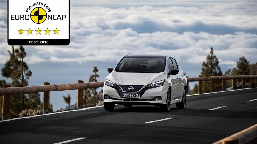Nissan Leaf, yeni kriterlere göre EuroNCAP'ten 5 yıldız alan ilk elektrikli otomobil oldu