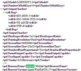 LG P950'nin XML dosyası yayınlandı; Android işletim sistemli bir model üzerinde çalışılıyor