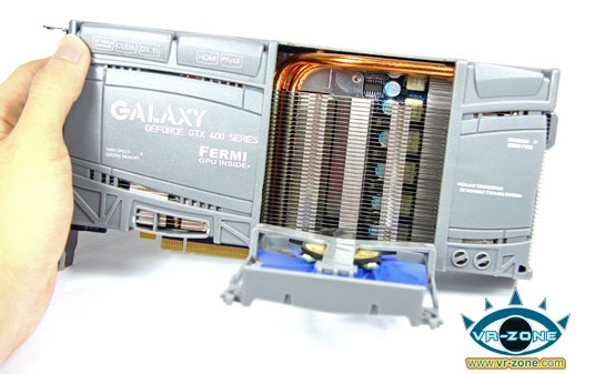 Galaxy özel tasarımlı GeForce GTX 470 GC modelini gün ışığına çıkardı