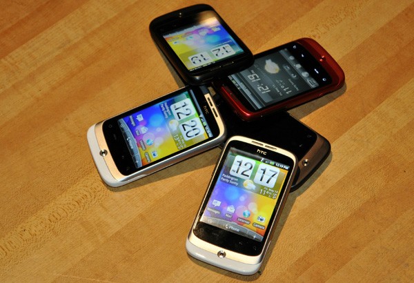 HTC'den yeni telefonlar: Wildfire ve Mondrian