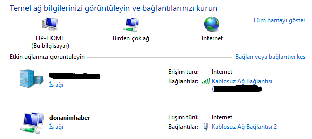 Sanal Kablosuz Ağ Kurmak (Virtual Wireless Network-Wifi Hotspot)