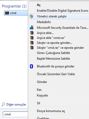 Sanal Kablosuz Ağ Kurmak (Virtual Wireless Network-Wifi Hotspot)